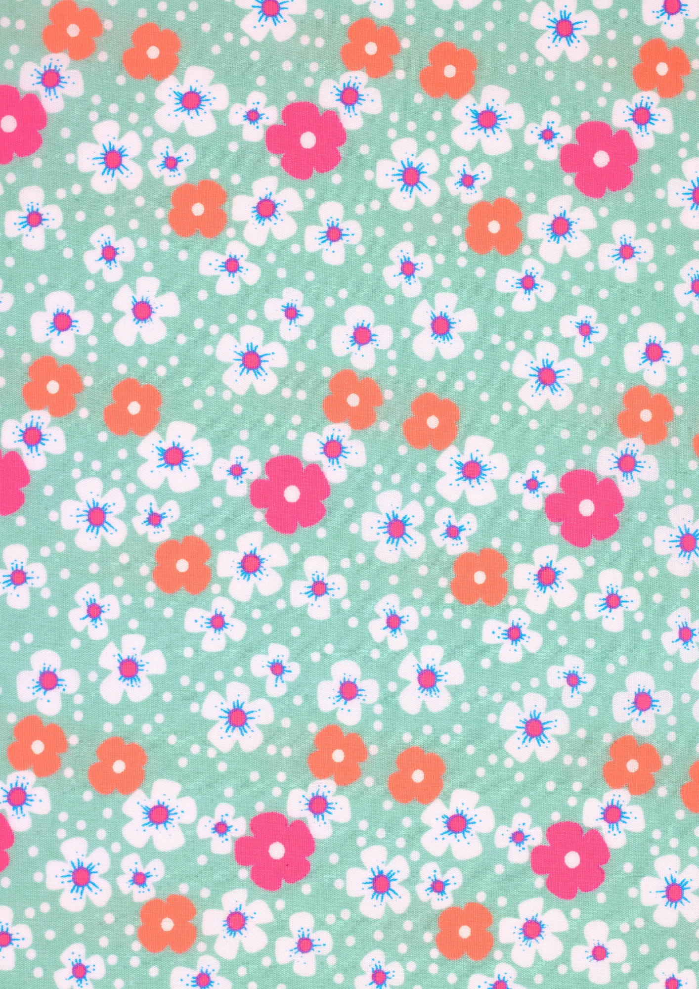 Tissu Coton Popeline Fleurs Des Îles 6 Tissu Coton Popeline Fleurs Des Îles – Image 6