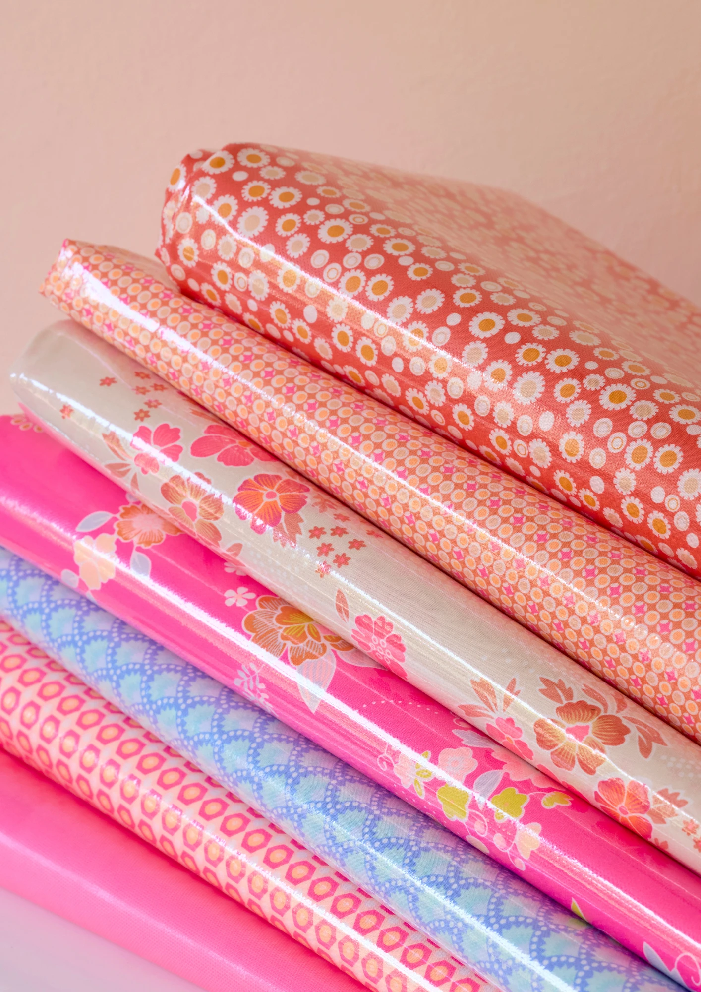 Toile Cirée Django Tangerine 2 Toile Cirée Django Tangerine – Image 2