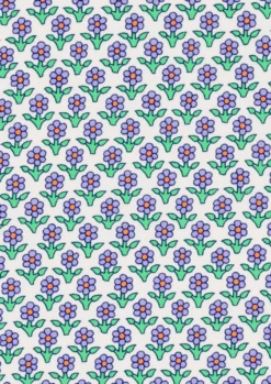 Toile Cirée Vanina Blanc