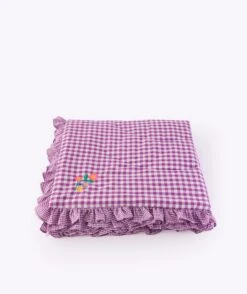 Édredon à Volant Margherita Lilas