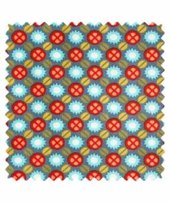 Tissu Coton Popeline Hébrides Ardoise