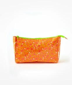 Petite Trousse De Toilette Peace And Love Orange
