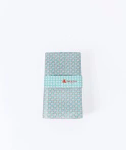 Coupon Toile Cirée Bruyère Gris Argent