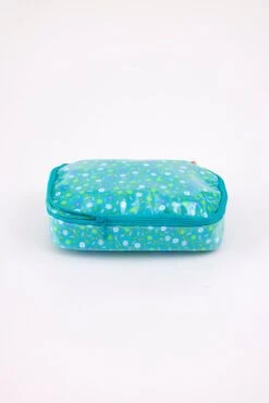 Grande Trousse à Crayons Peace And Love Bleu