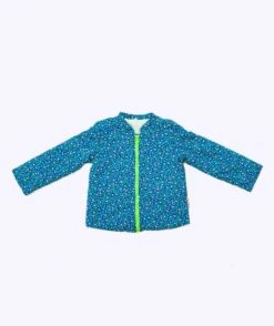 Veste Droite Zip Peace And Love Outremer