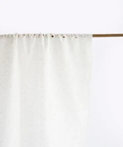 Broderie Fleurs Blanc 7