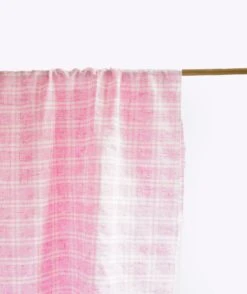 Cotonnade Carreaux Rose -Petit Pan Soldes Magasin CRT CAR RS002 1