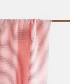 Cotonnade Rayure M Rouge -Petit Pan Soldes Magasin CTD NON RD004 1