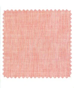 Cotonnade Rayure S Rouge 1