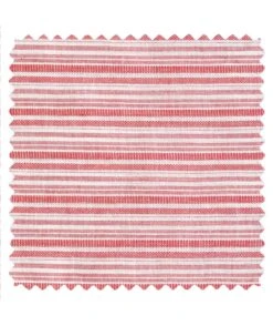 Cotonnade Rayure S Rouge 2