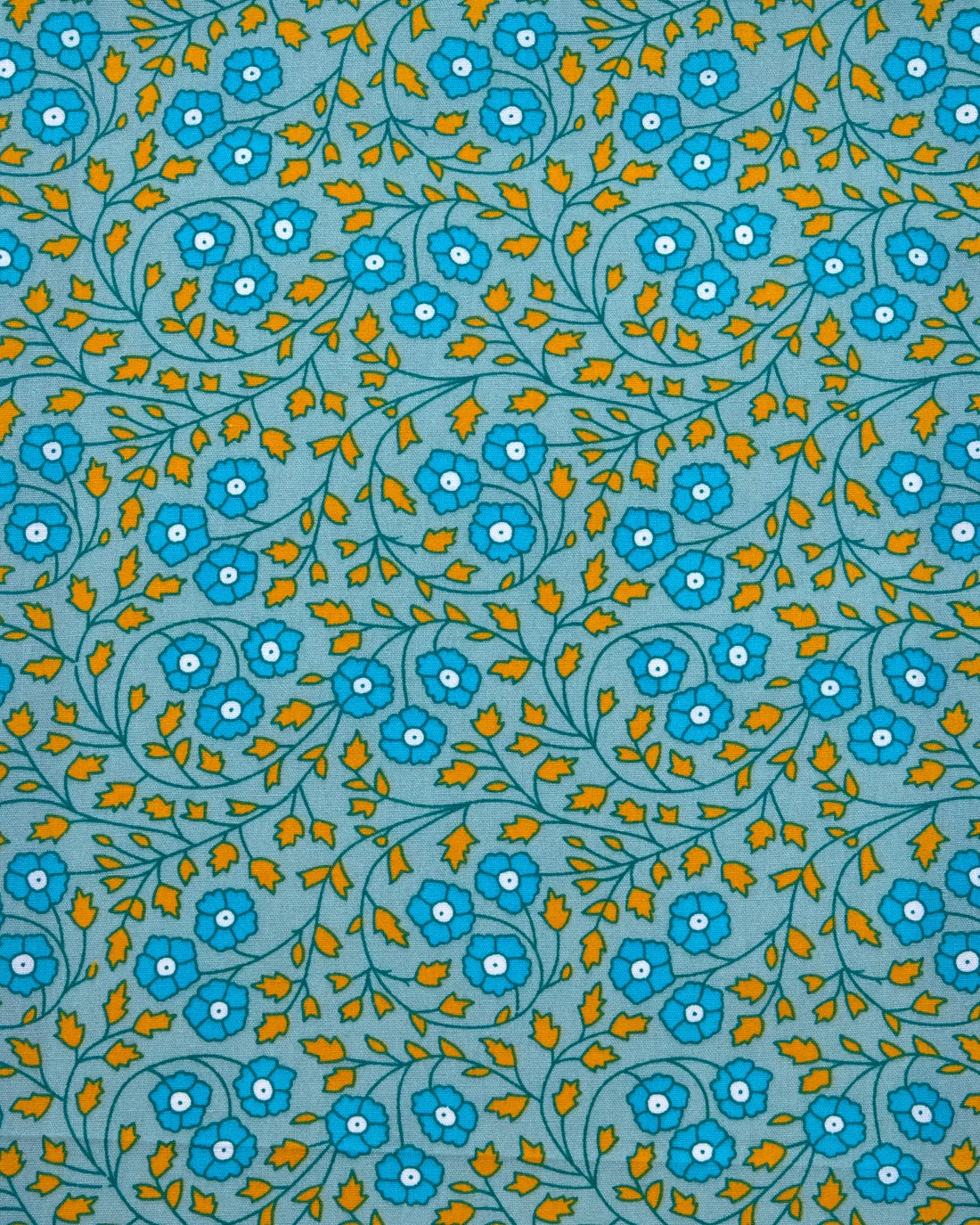 Toile Cirée Aziza Gris Bleuté 1 Toile Cirée Aziza Gris Bleuté