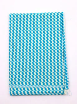 Tissu Coton Popeline Kifkif Bleu