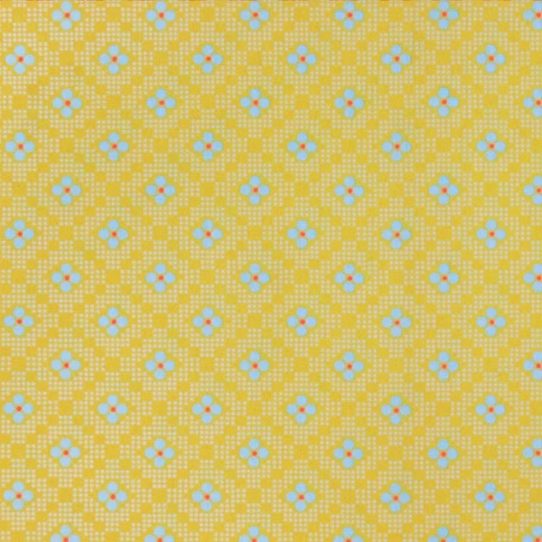 Coupon Toile Cirée Dalila Safran 1 Coupon Toile Cirée Dalila Safran