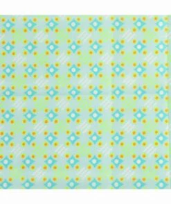 Toile Cirée Satellite Of Love Azur