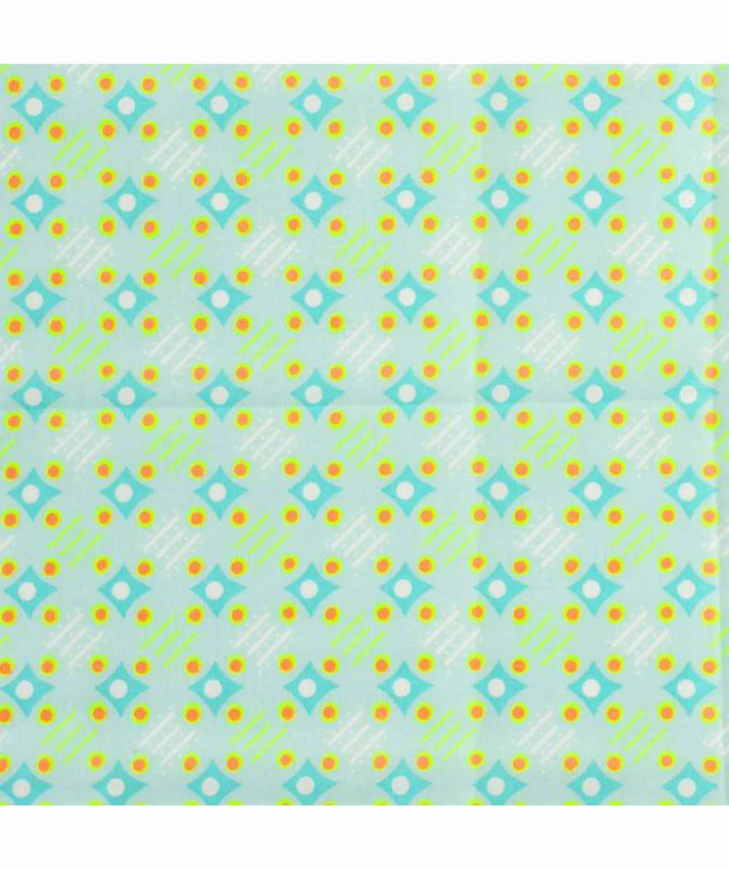 Toile Cirée Satellite Of Love Azur 1 Toile Cirée Satellite Of Love Azur