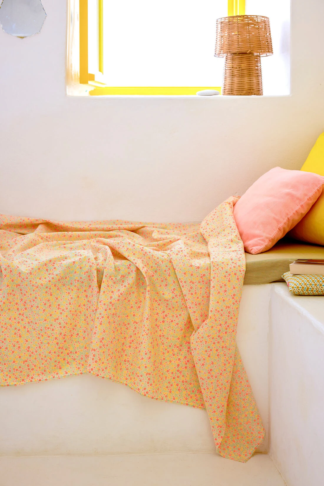 Tissu Coton Popeline Flower Power 2 Tissu Coton Popeline Flower Power – Image 2