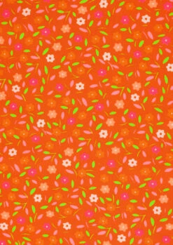 Pochette Bandoulière S Peace And Love Tangerine