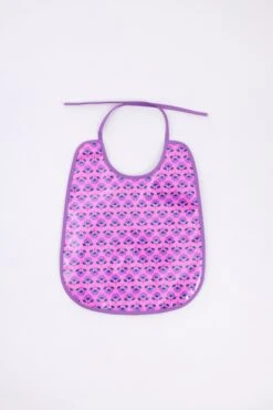 Bavoir Coton Enduit Alisha Rose