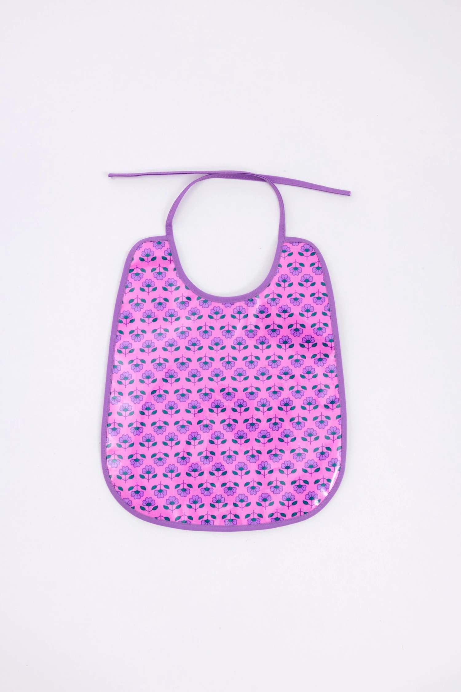 Bavoir Coton Enduit Alisha Rose 1 Bavoir Coton Enduit Alisha Rose