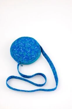 Sac Rond Hanako Bleu