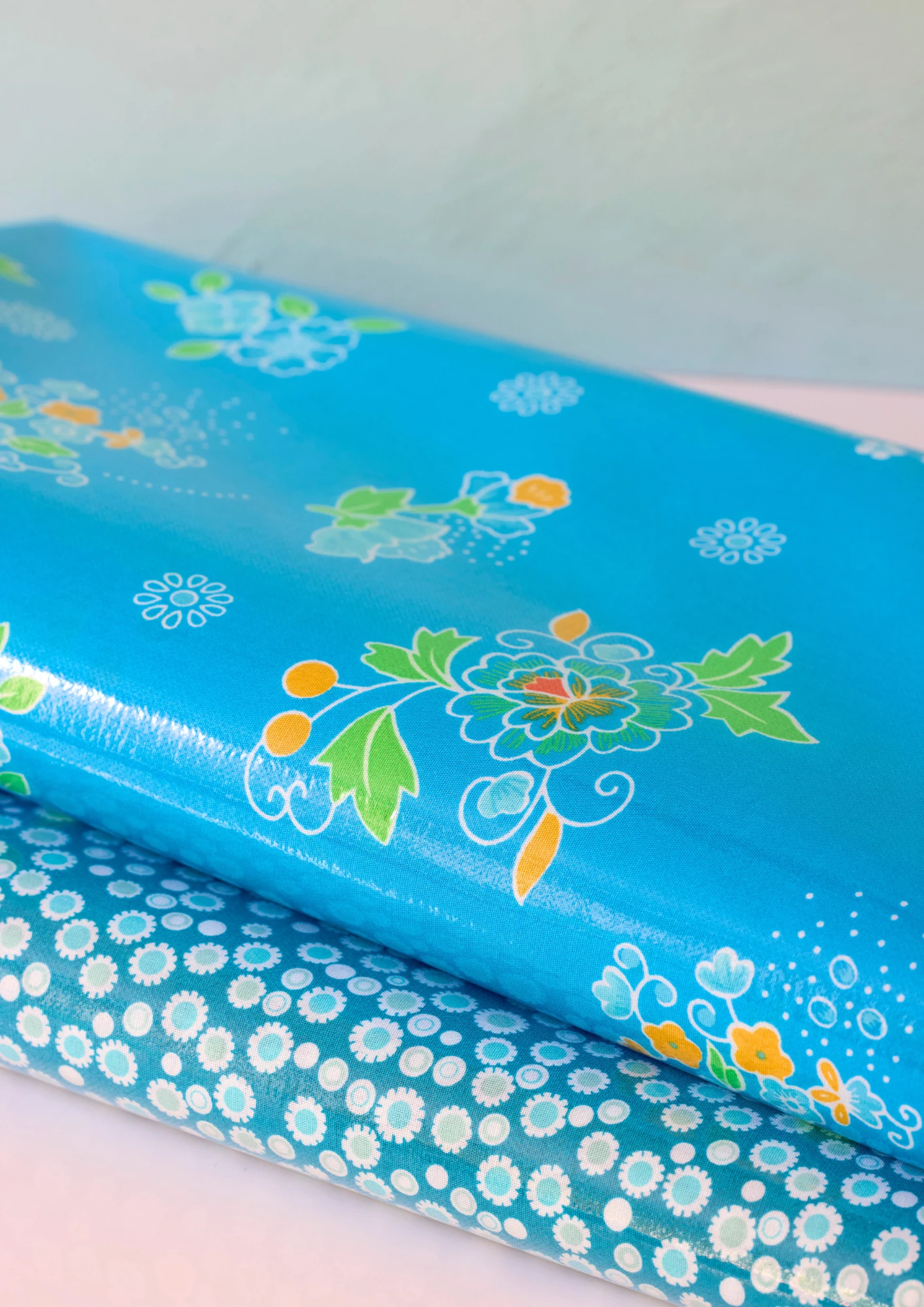 Toile Cirée Polska Bleu Vif 2 Toile Cirée Polska Bleu Vif – Image 2