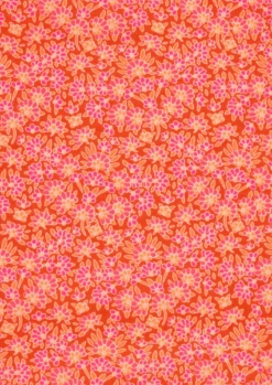 Toile Cirée Calendula Rose