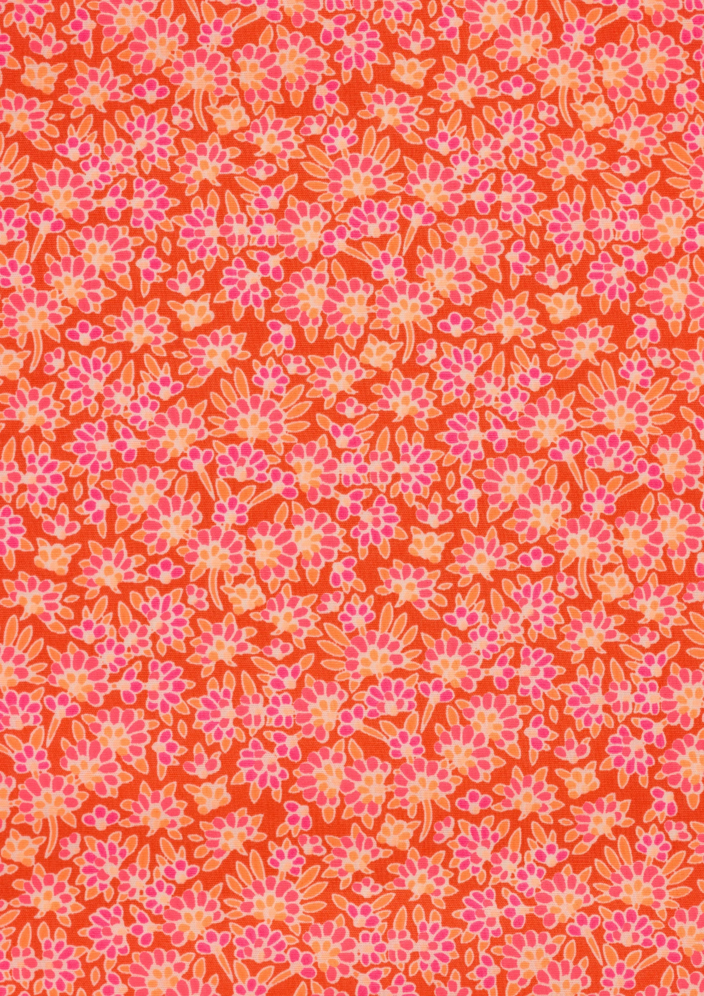 Toile Cirée Calendula Rose 1 Toile Cirée Calendula Rose