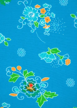 Toile Cirée Polska Bleu Vif