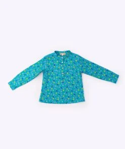 Chemise Enfant Pétunia Bleu Vif
