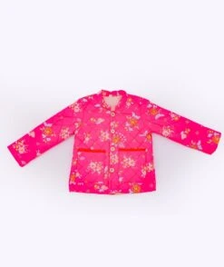 Veste Molletonnée Enfant Polska Rose