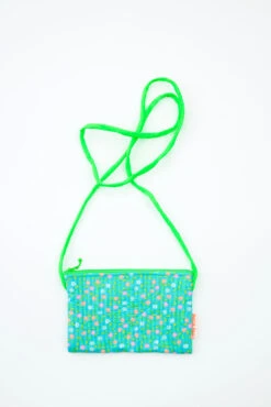 Pochette Bandoulière S Peace And Love Azur