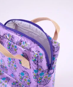 Sac Akiko Shalin Lilas 5 Sac Akiko Shalin Lilas -Petit Pan Soldes Magasin Sac Akiko Shalin lilas ouvert avec des fleurs 640 272 523