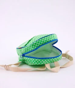 Sac Pipo Mimoun Vert -Petit Pan Soldes Magasin Sac Pipo Mimoun vert ouvert avec des motifs arrondis 425 140 537