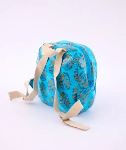 Sac Pipo Shalin Turquoise -Petit Pan Soldes Magasin Sac Pipo Shalin bleu a fleurs 425 140 520