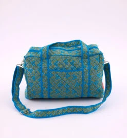 Sac Maman Aziza -Petit Pan Soldes Magasin Sac maman matelasse Aziza gris bleute 640 280 524