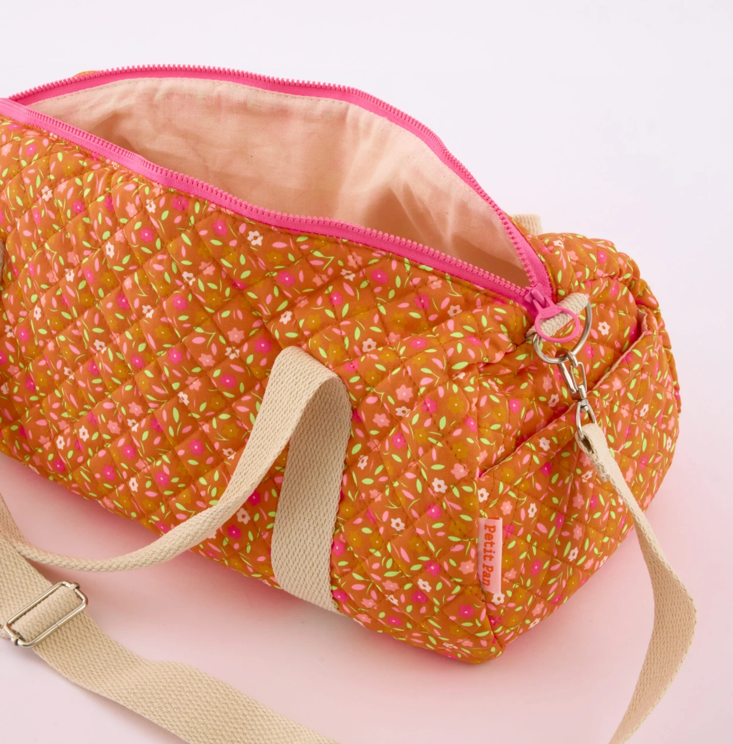 Sac Polochon Peace And Love Tangerine 2 Sac Polochon Peace And Love Tangerine – Image 2