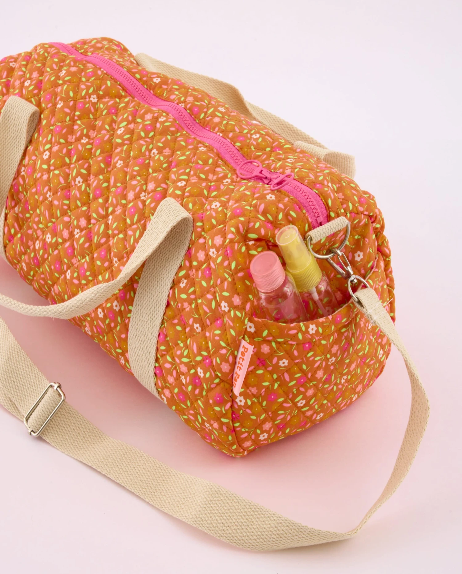 Sac Polochon Peace And Love Tangerine 1 Sac Polochon Peace And Love Tangerine