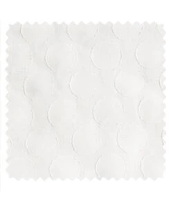 Voile De Coton Pois Blanc