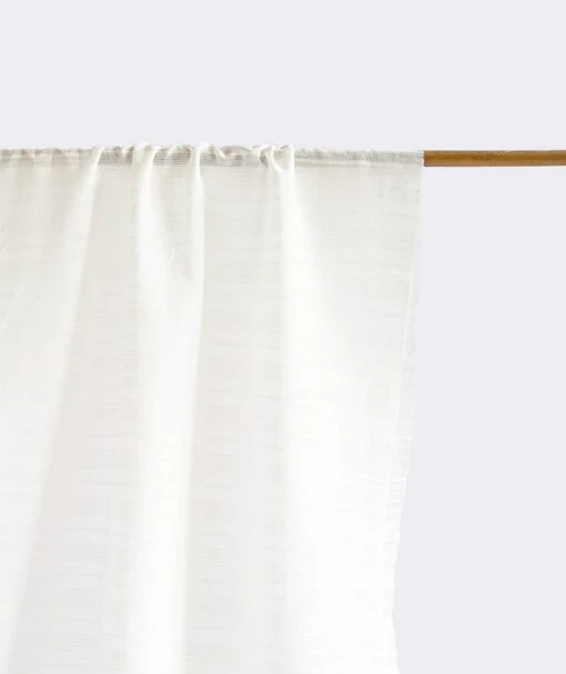 Voile De Coton Rayure S Blanc -Petit Pan Soldes Magasin VLC RYS WH021 ea050747 f371 479f 8b10 8b7a83ba86bc