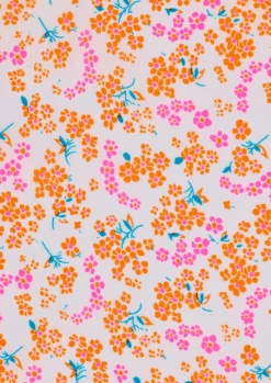 Toile Cirée Hanako Blanc