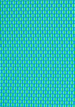 Toile Cirée Calypso Bleu Vif