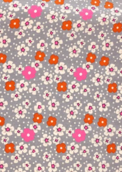 Tissu Coton Popeline Fleurs Des ĂŽles