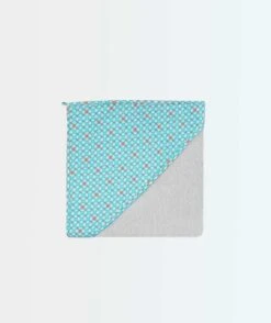 Cape De Bain Bébé Blanc Hélium Azur